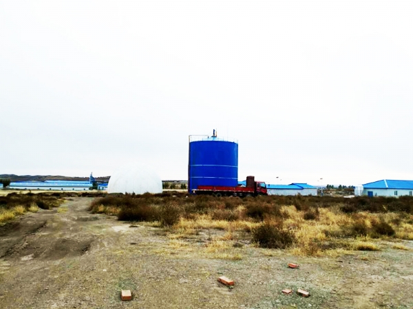 内蒙古兴安盟突泉县英歌天兆养殖公司1000立方沼气工程