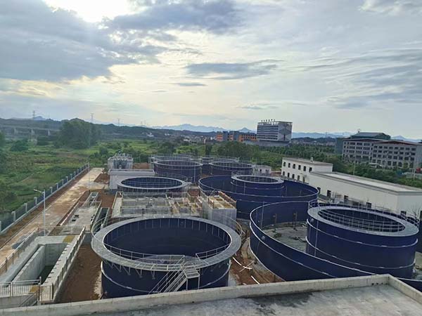 江西上饶信州区污水处理建设项目竣工