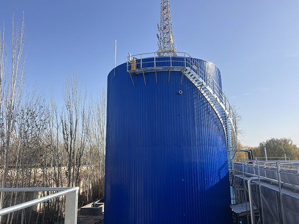 阿克苏喜之源果汁3000立方uasb环氧拼装罐