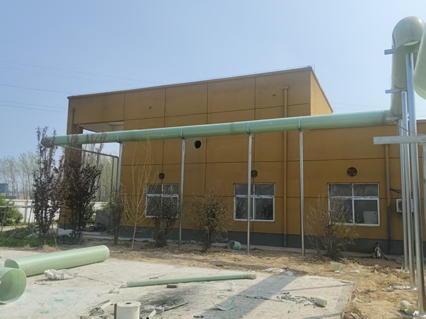 一体化除臭管道里