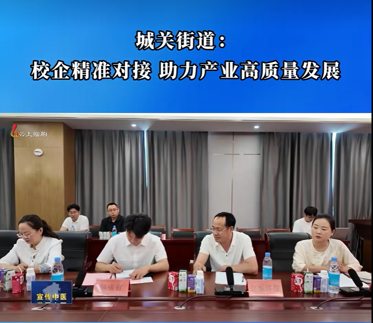 城关街道: 校企精 准对接助力产业高 质量发展